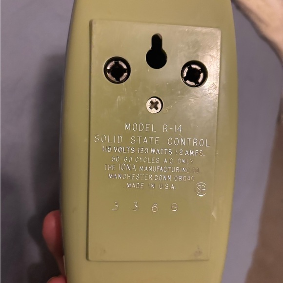Solid State Control Kitchen Mixer Vintage Green Model R-14 IONA Made In USA - Picture 10 of 16